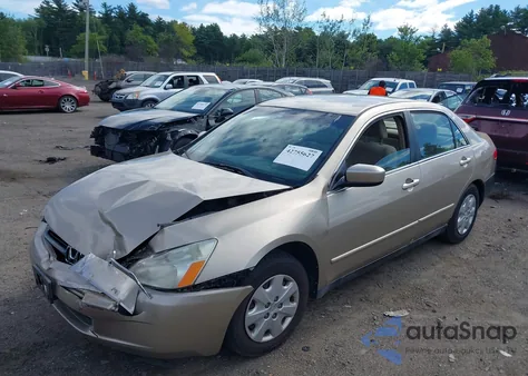 2003 Honda Accord 2.4 Lx from USA, damaged, VIN 1HGCM56333A071516